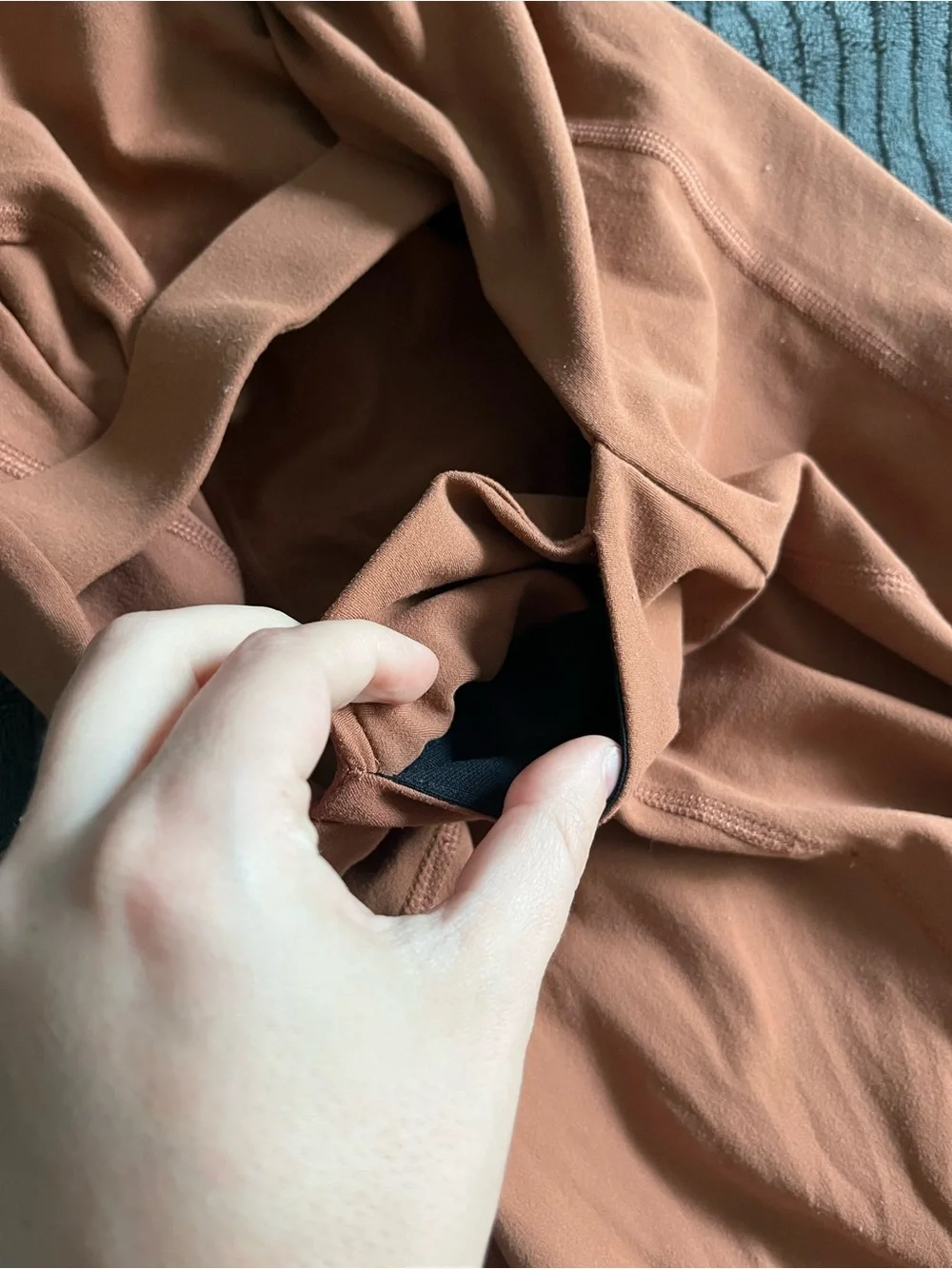 FP Movement by Free People Rust-Brown Cutout Back Jumpsuit - Picture 8 of 9
